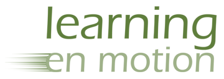 'business en motion' (for 'learning en motion')