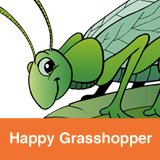 Happy Grasshopper