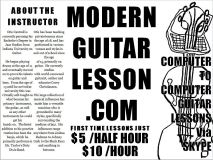 Modern Guitar Lesson