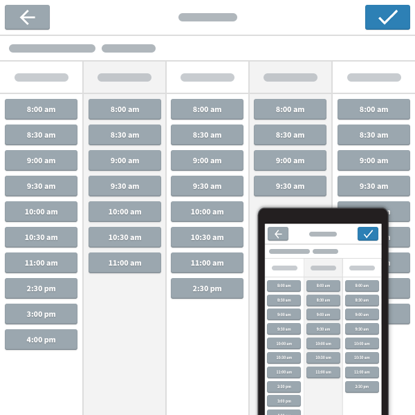 What are some options for online appointment-booking software?